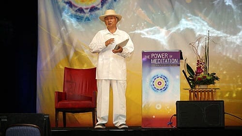 Ilchi Lee Power of Meditation lecture in Chicago