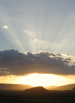 Ilchi Lee Sedona - Airport Mesa at Sunset