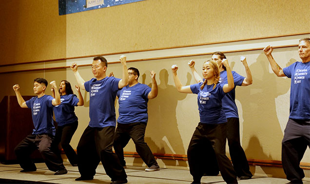 Connect by Ilchi Lee book talk qigong performance