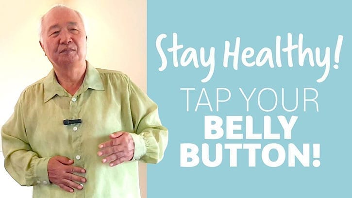 Tap Your Belly Button for 5 Minutes