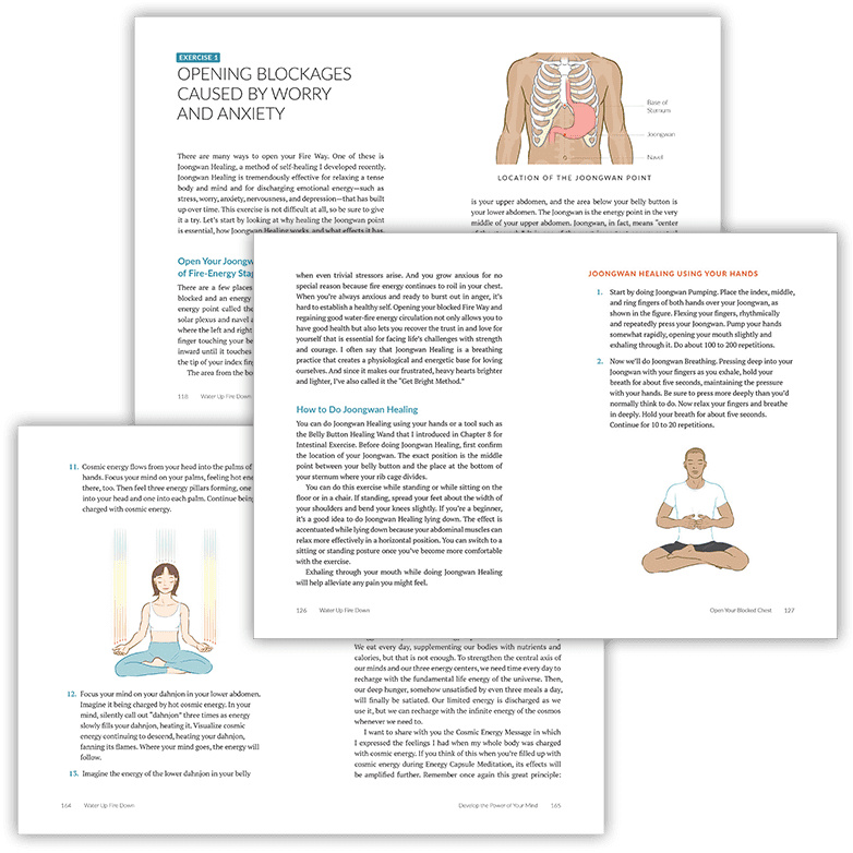 Water Up Fire Down book by Ilchi Lee sample pages