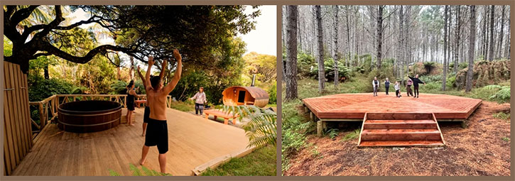 Earth Village features